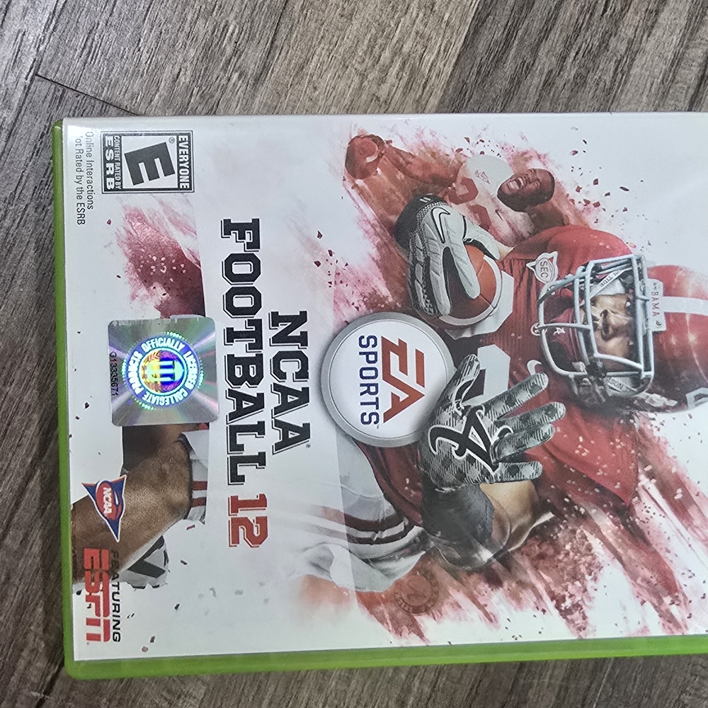 EA Sports NCAA Football 12 Video Game - Red Cover